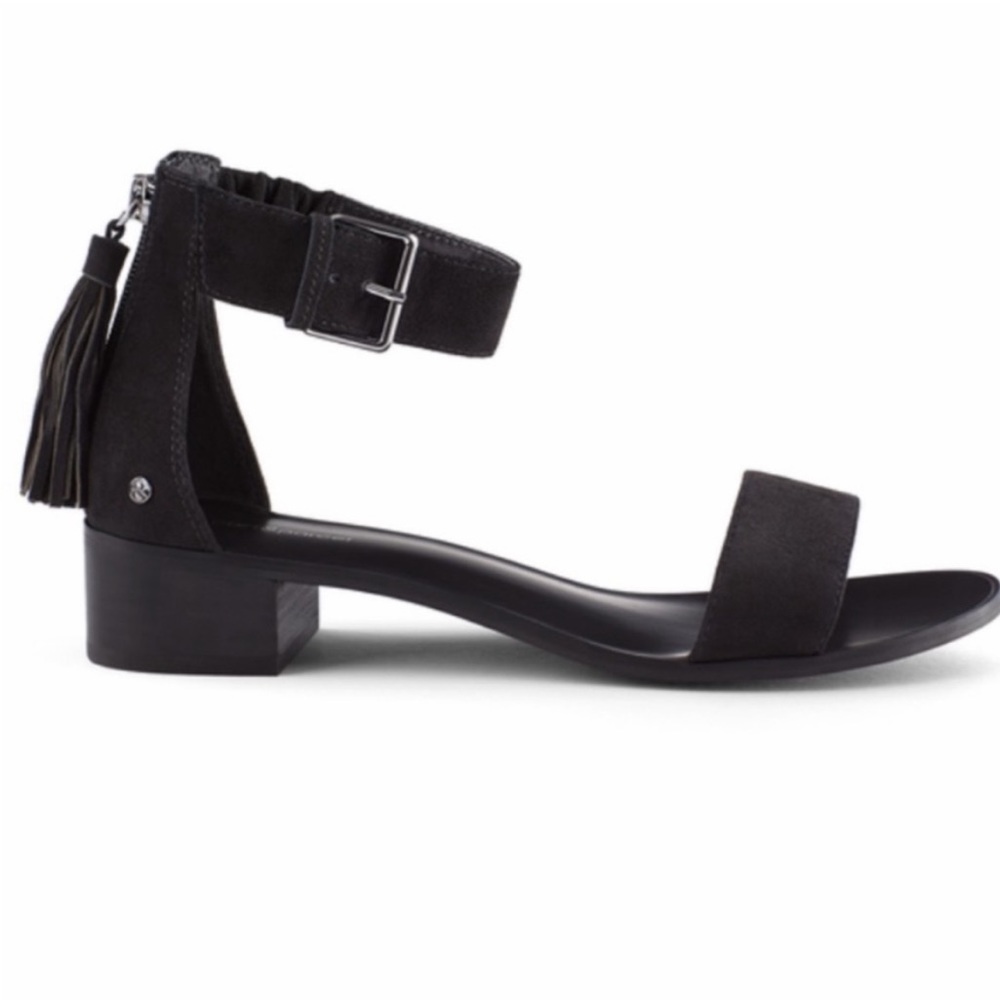 Black Part & Parcel leather Sandals size 11